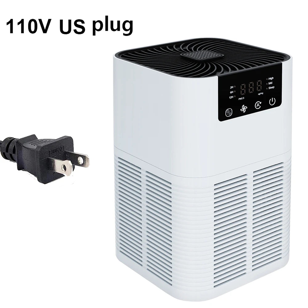 Air purifier removing pet odours and smoke