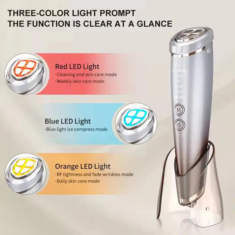 Anti-ageing EMS skin tightening device