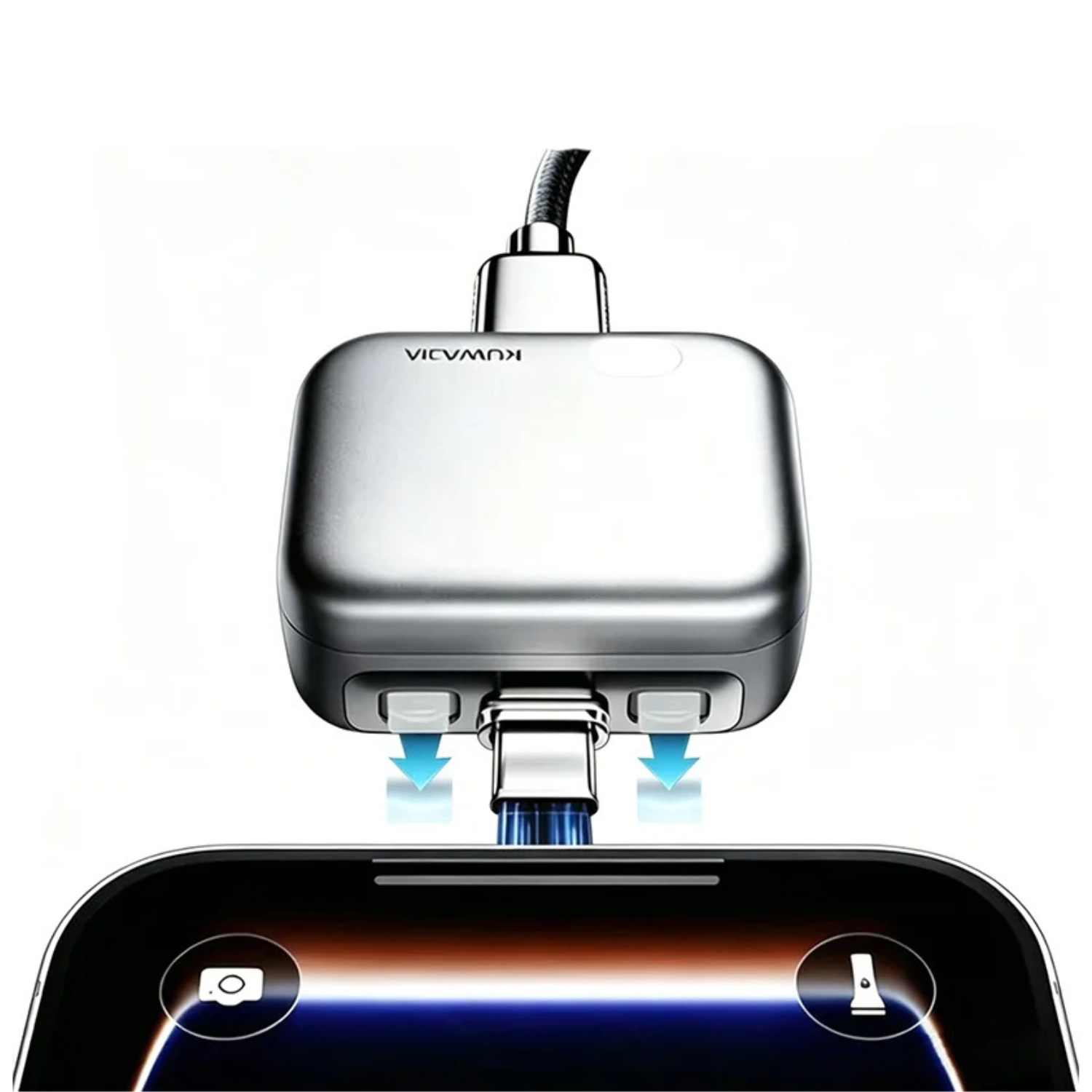 Auto disconnect USB-C charger adapter