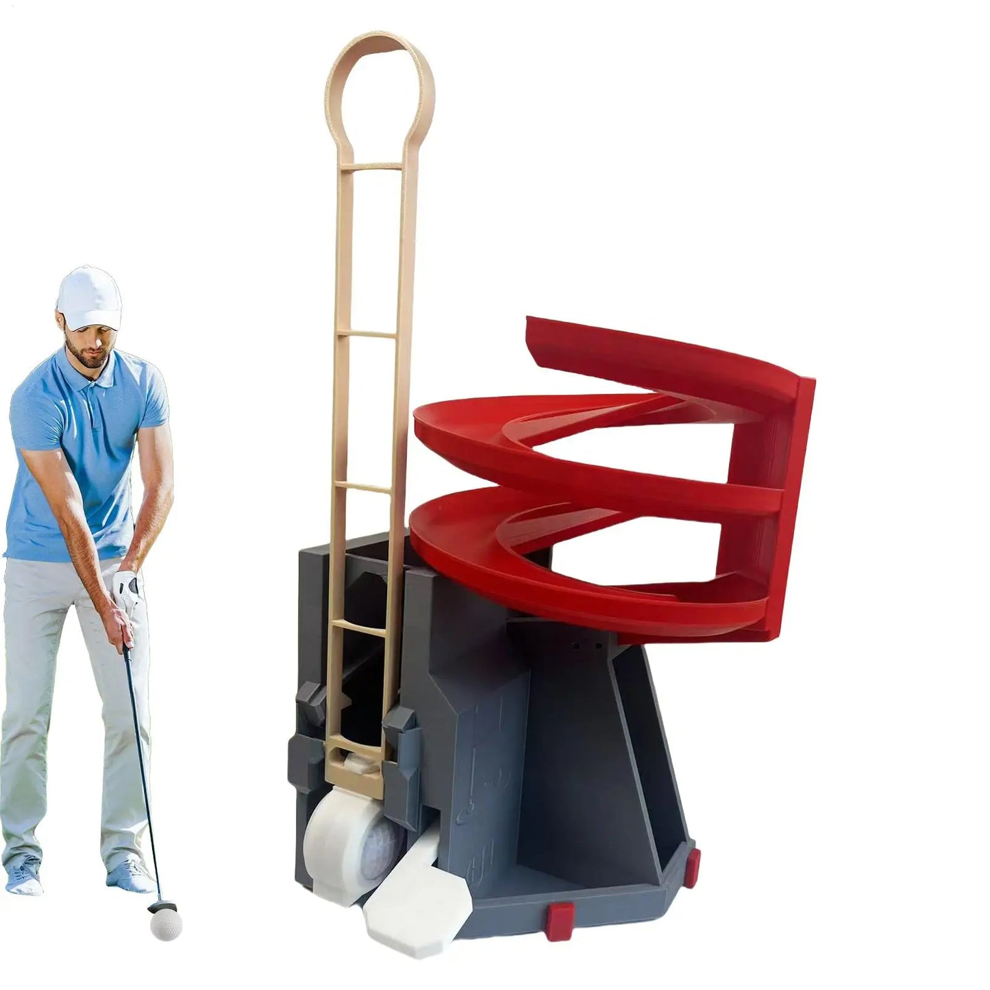 Automatic golf ball dispenser for training grandline retail