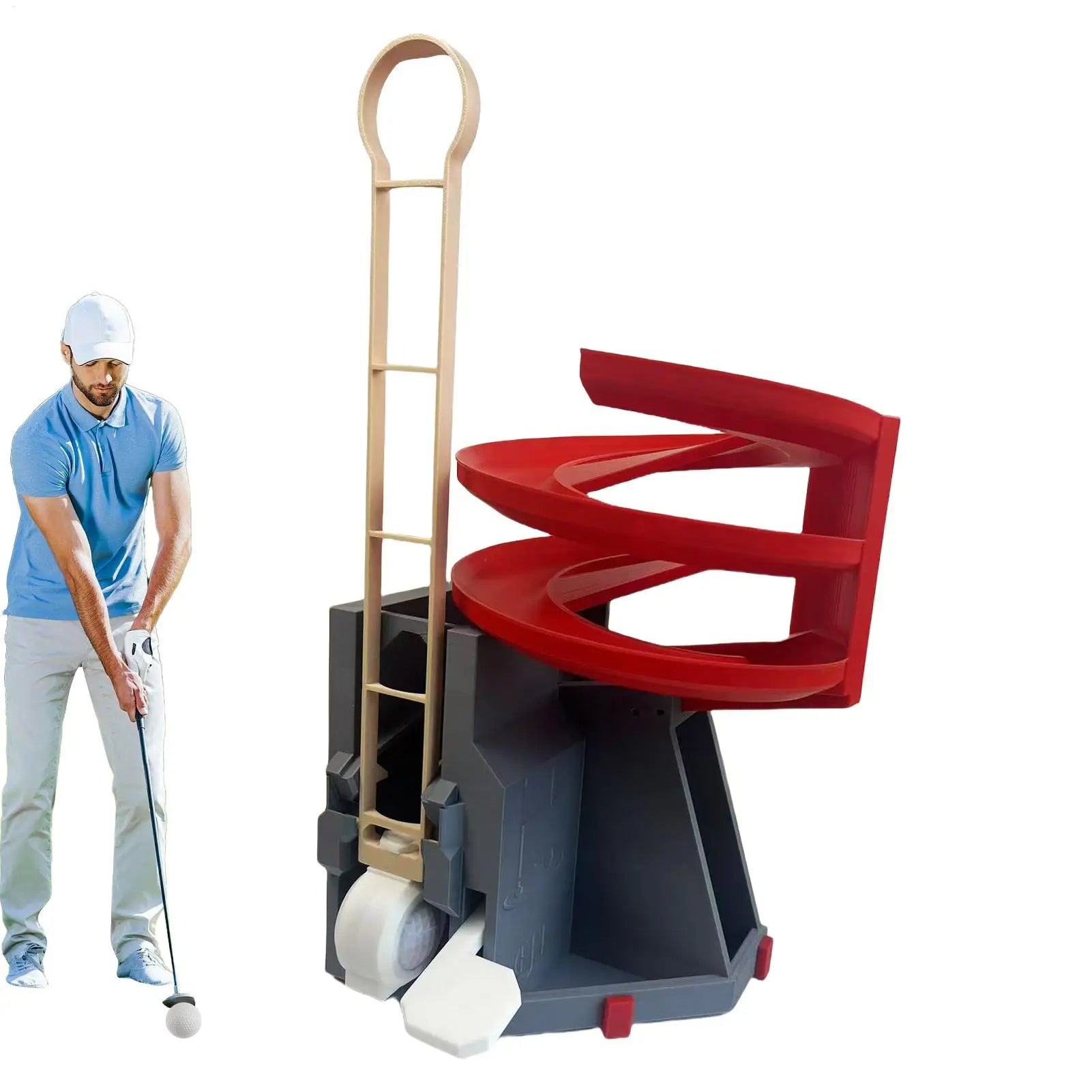 Automatic golf ball dispenser for training grandline retail
