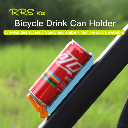 
Bike drink can holder on handlebar