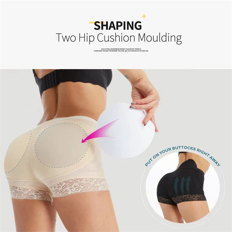 Butt lifting padded hip enhancer