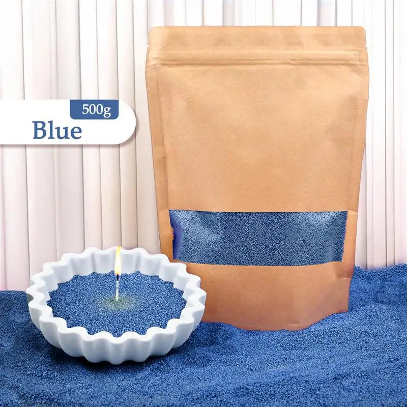 Clean-burning soy wax beads