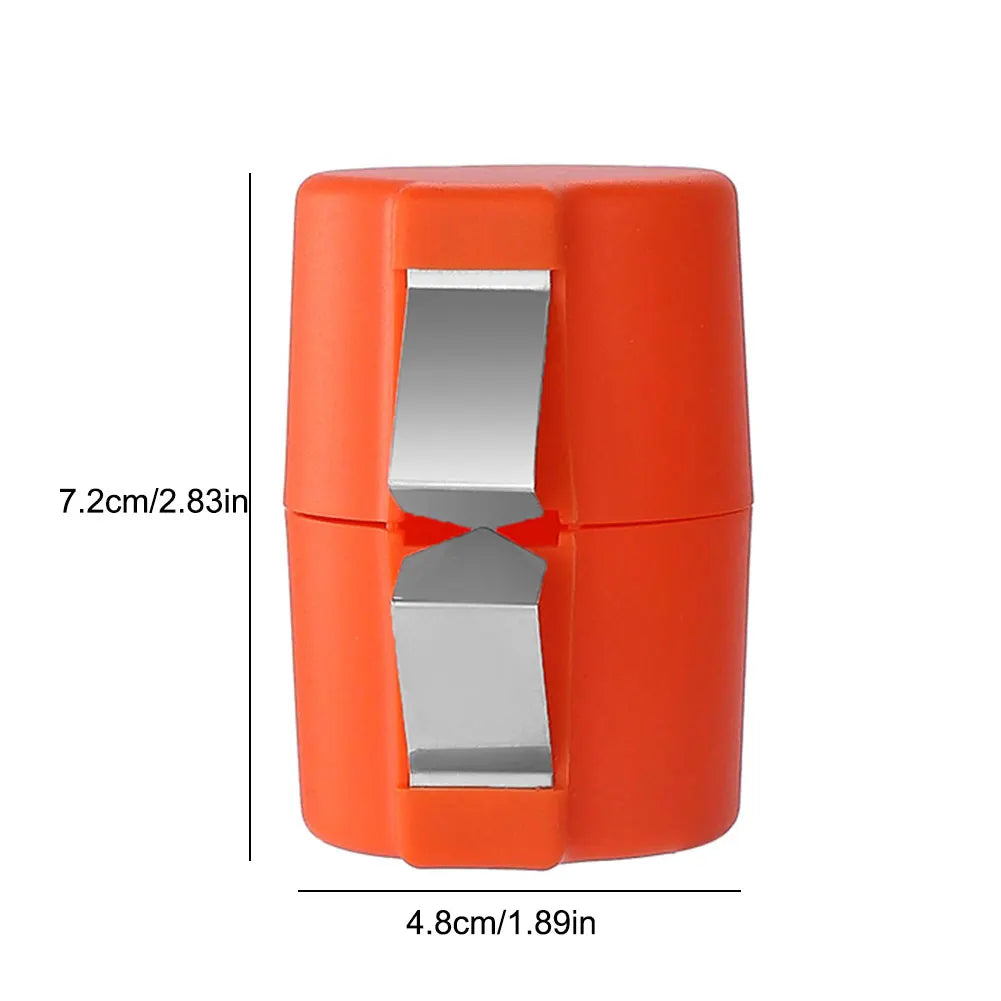 Clean egg topper with no shell fragments