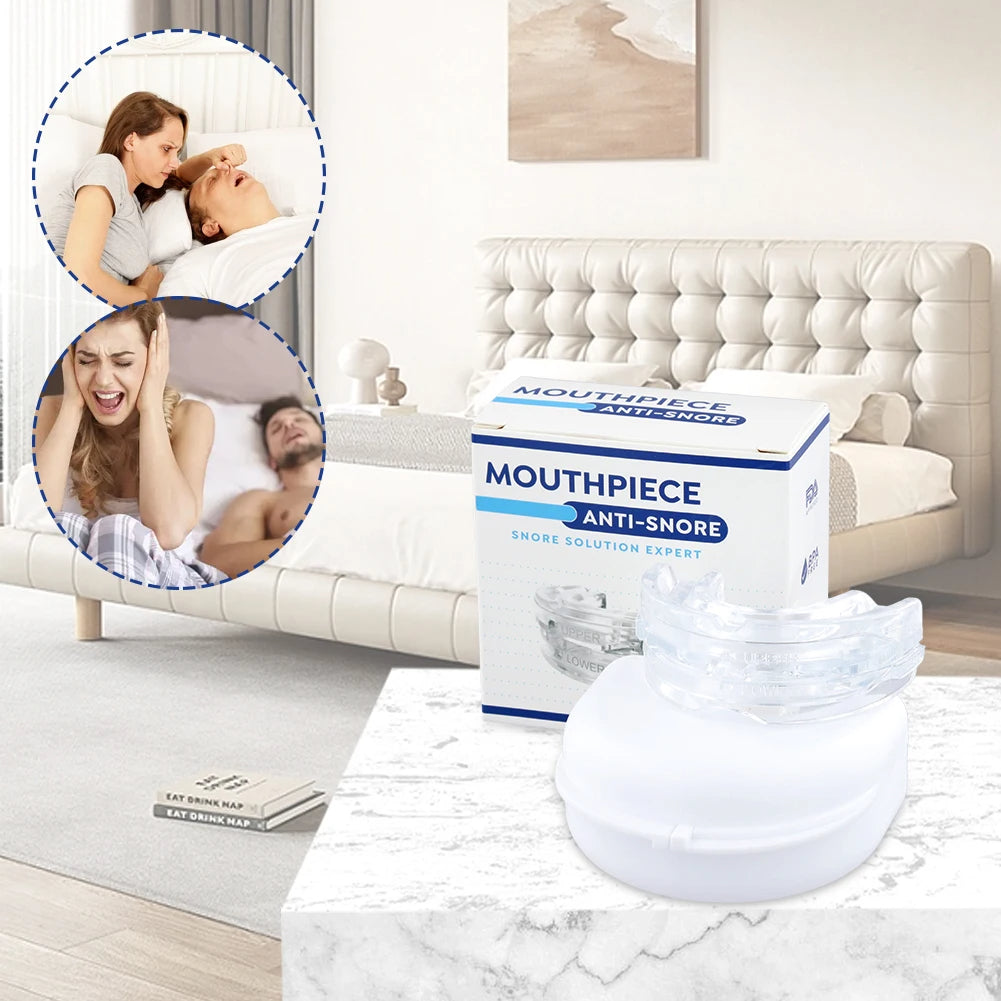 Comfortable anti-snoring mouthpiece