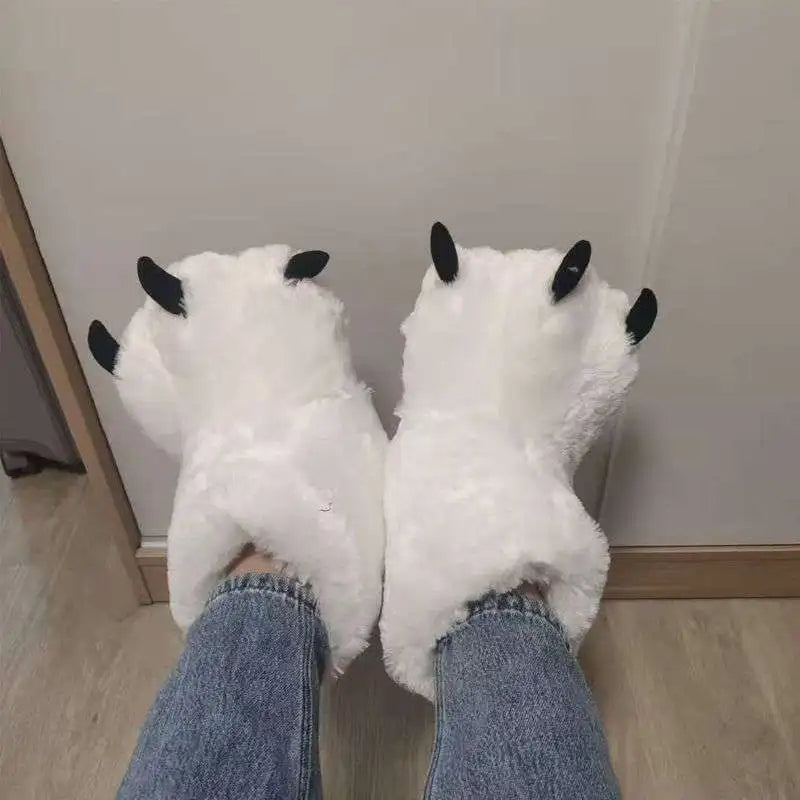 Comfortable bear paw boots