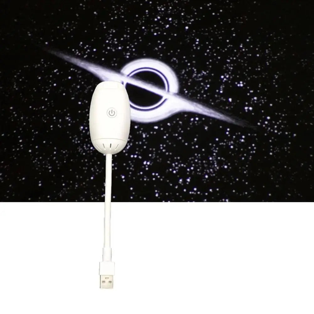 Compact USB galaxy projector