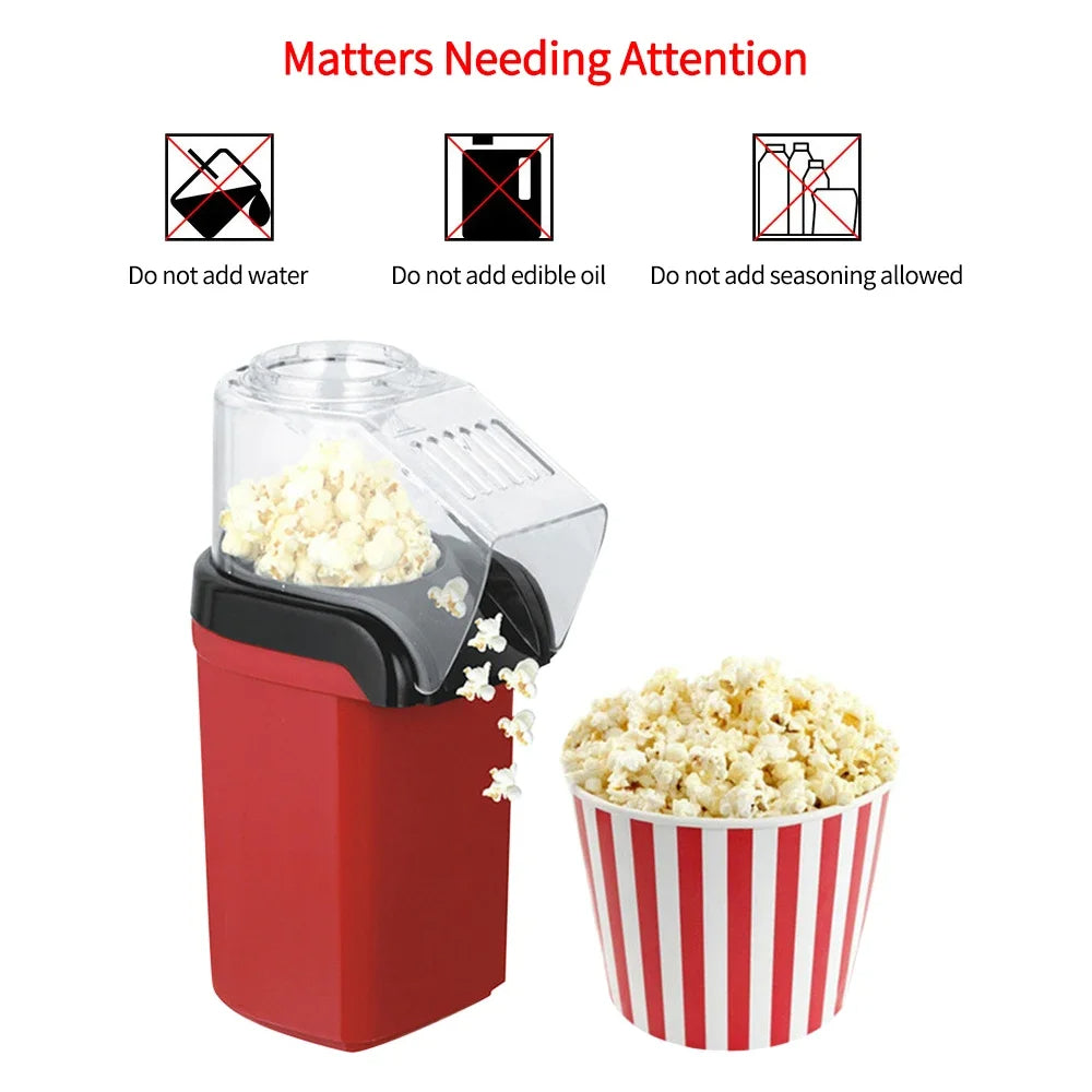 Compact popcorn maker for home