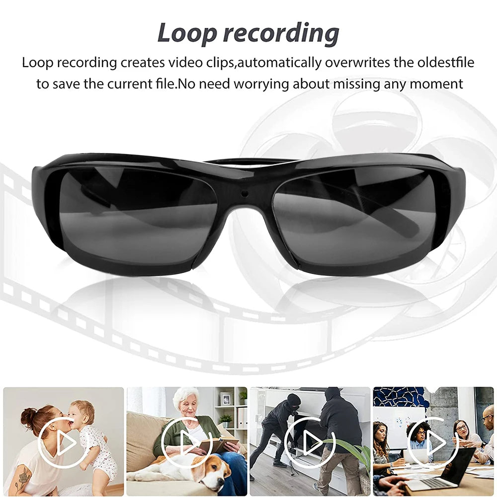 Discreet wearable camera glasses grandline retail