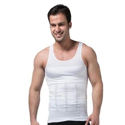 Double-layer compression shirt for men