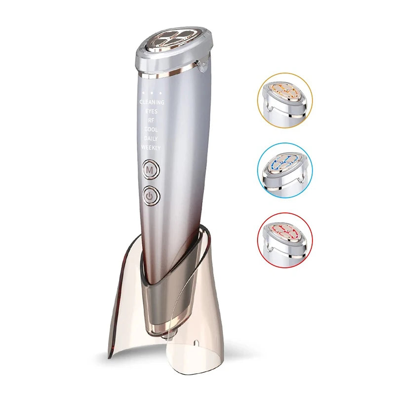 EMS high frequency facial massager device