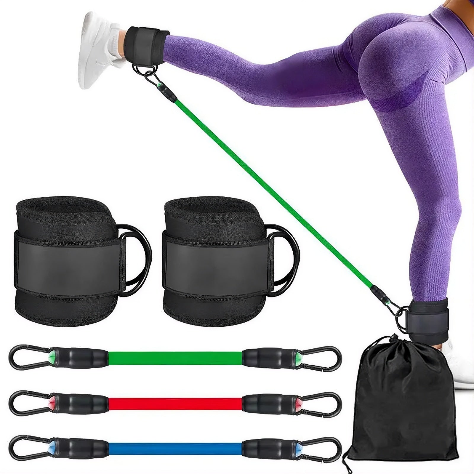 Electric knee therapy massager device