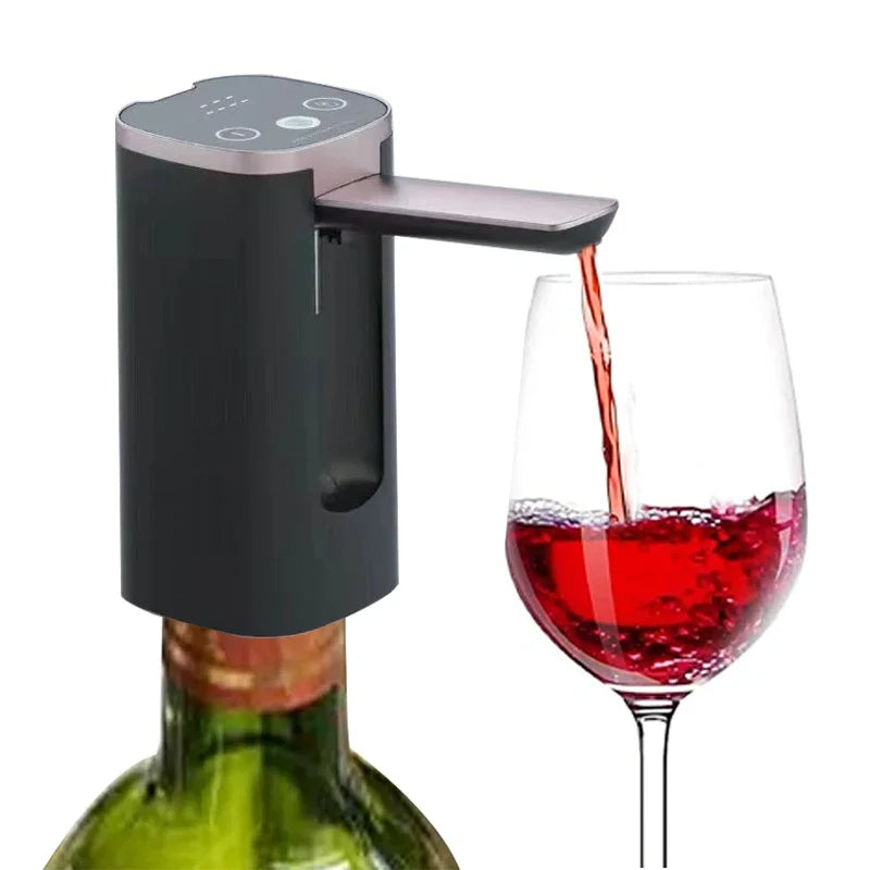 Electric liquor dispenser automatic pump