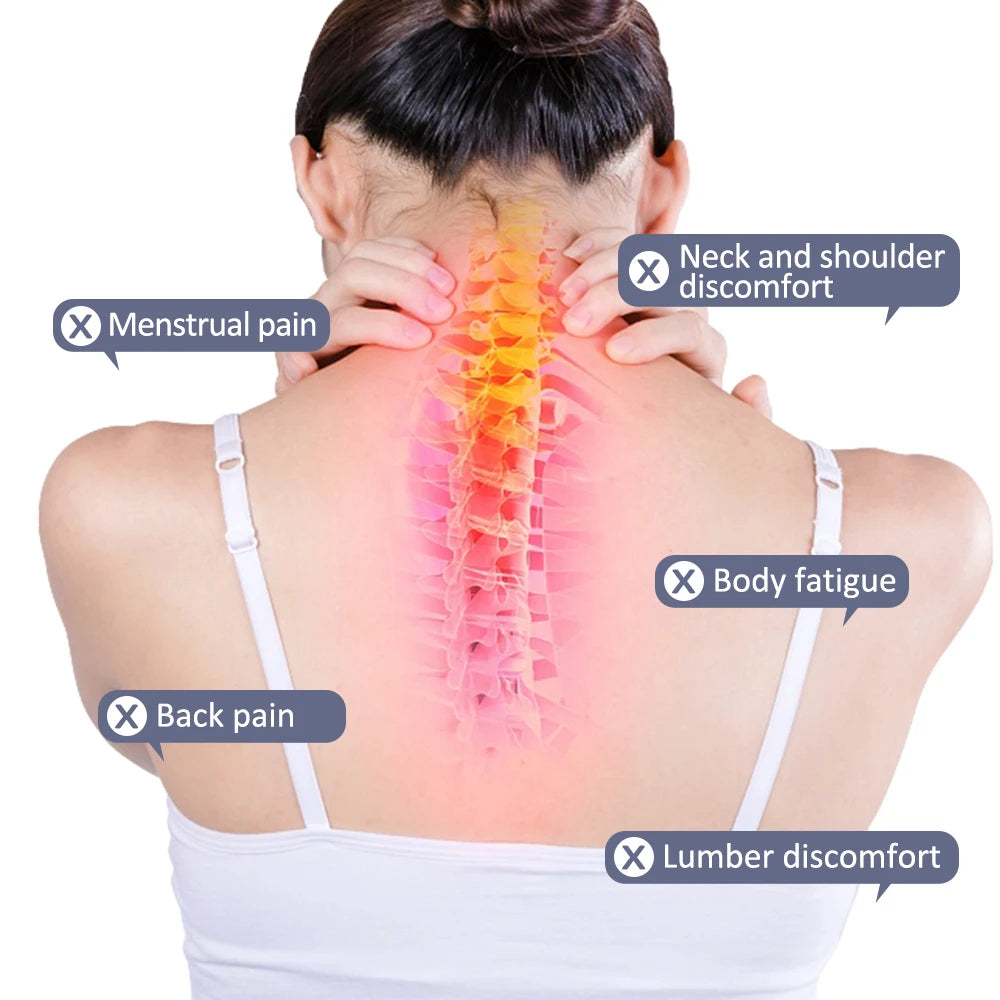 Electric massager for back and shoulders
