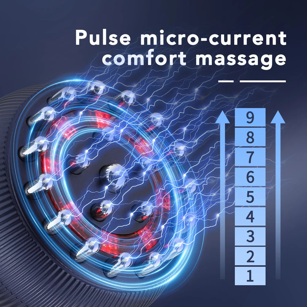 Electric meridian massager for home spa