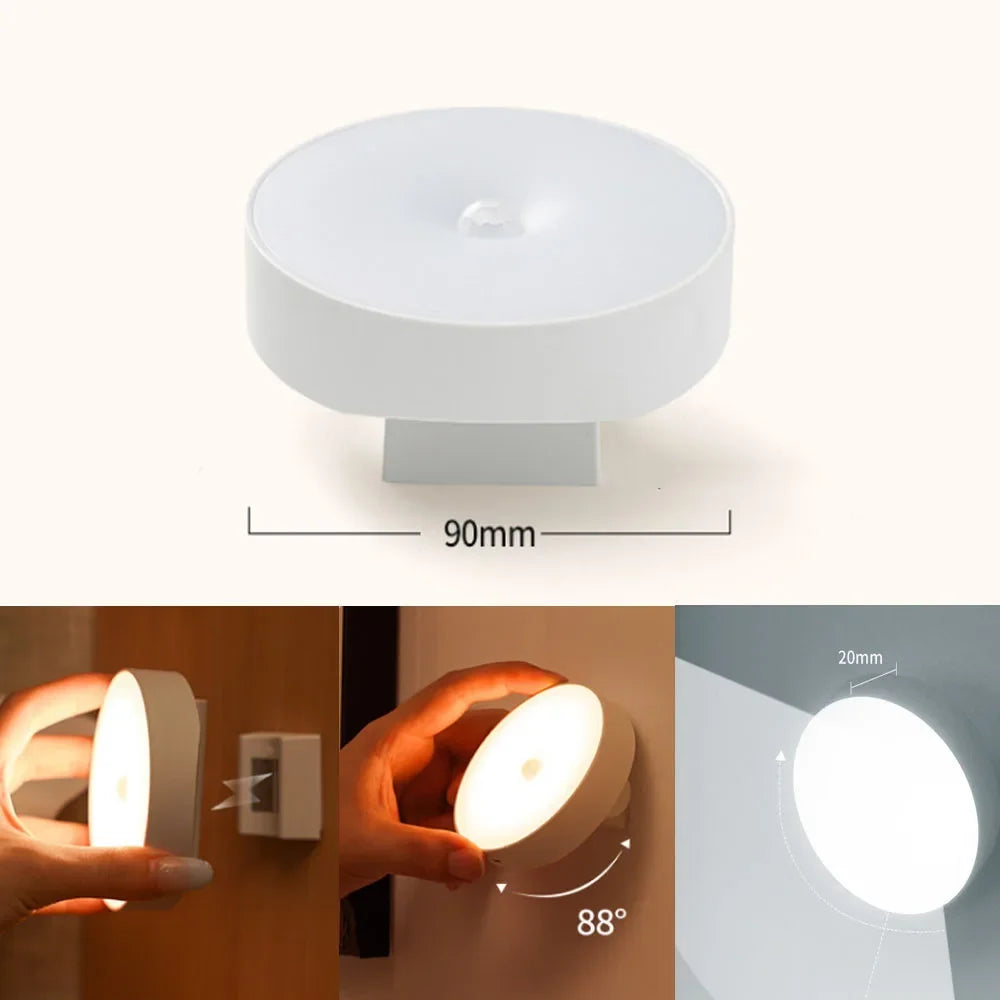 Energy-efficient motion-activated light