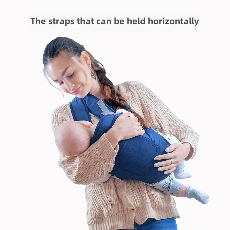 Ergonomic baby carrier with waist belt
