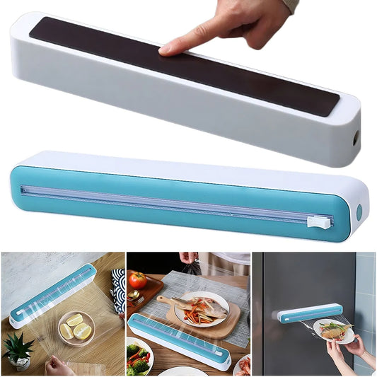 Foil and plastic wrap organizer rack