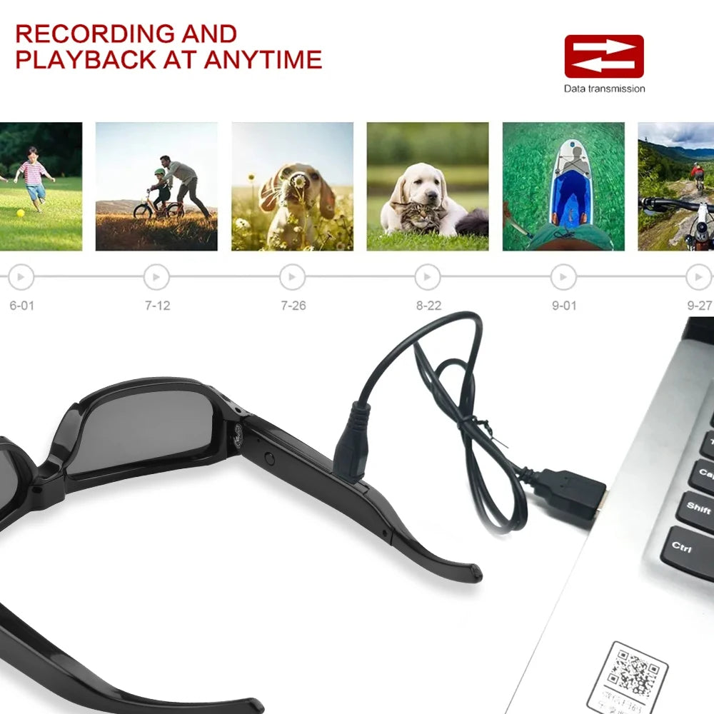 Hands-free camera sunglasses for outdoor sports grandline retail