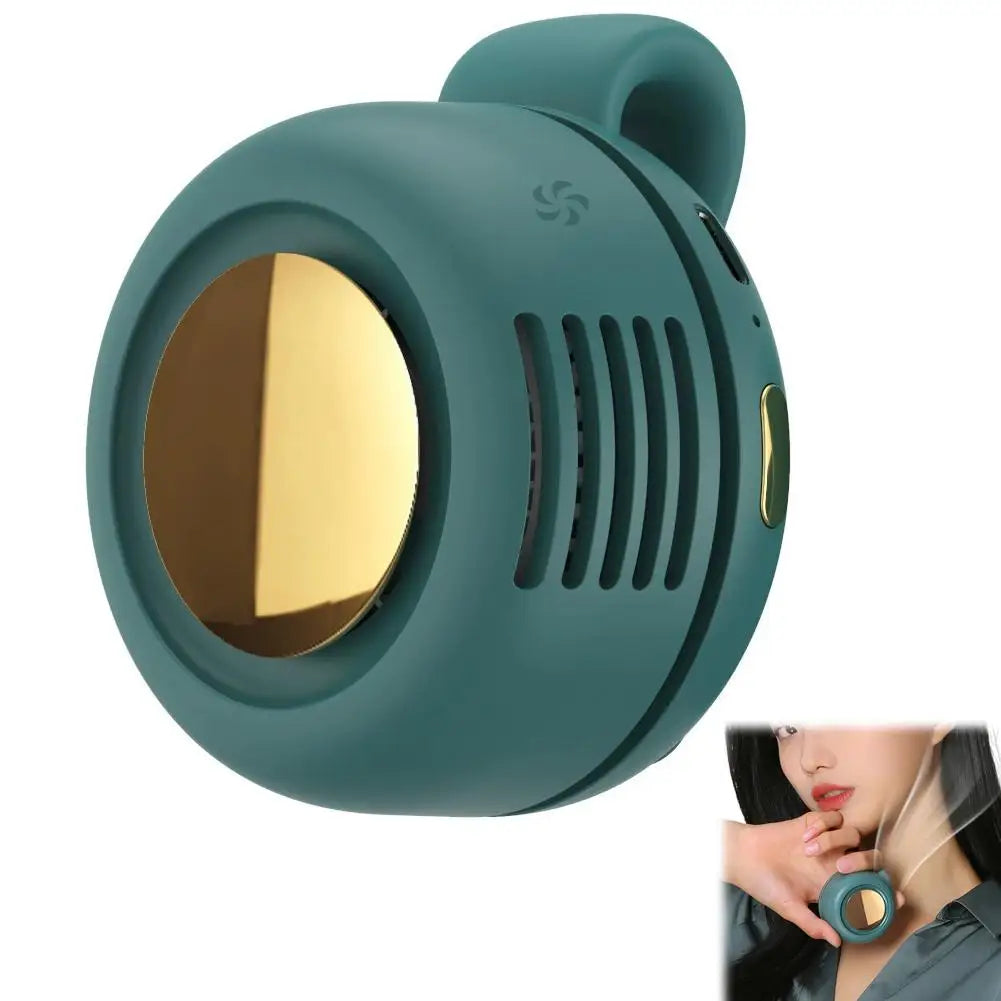 Hands-free clip-on cooling fan