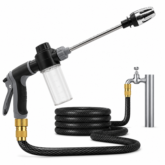 High-pressure car washing water gun
