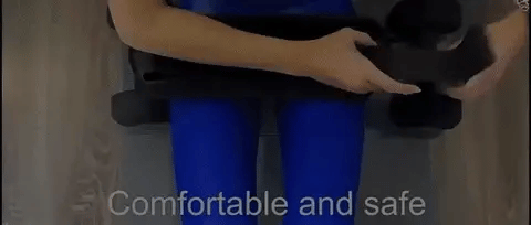 Hip Thrust Belt Glute Bridge Pad - adjustable strap feature