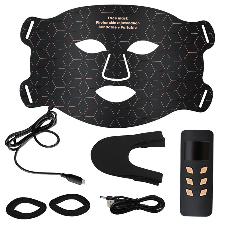 Home salon red light therapy face mask
