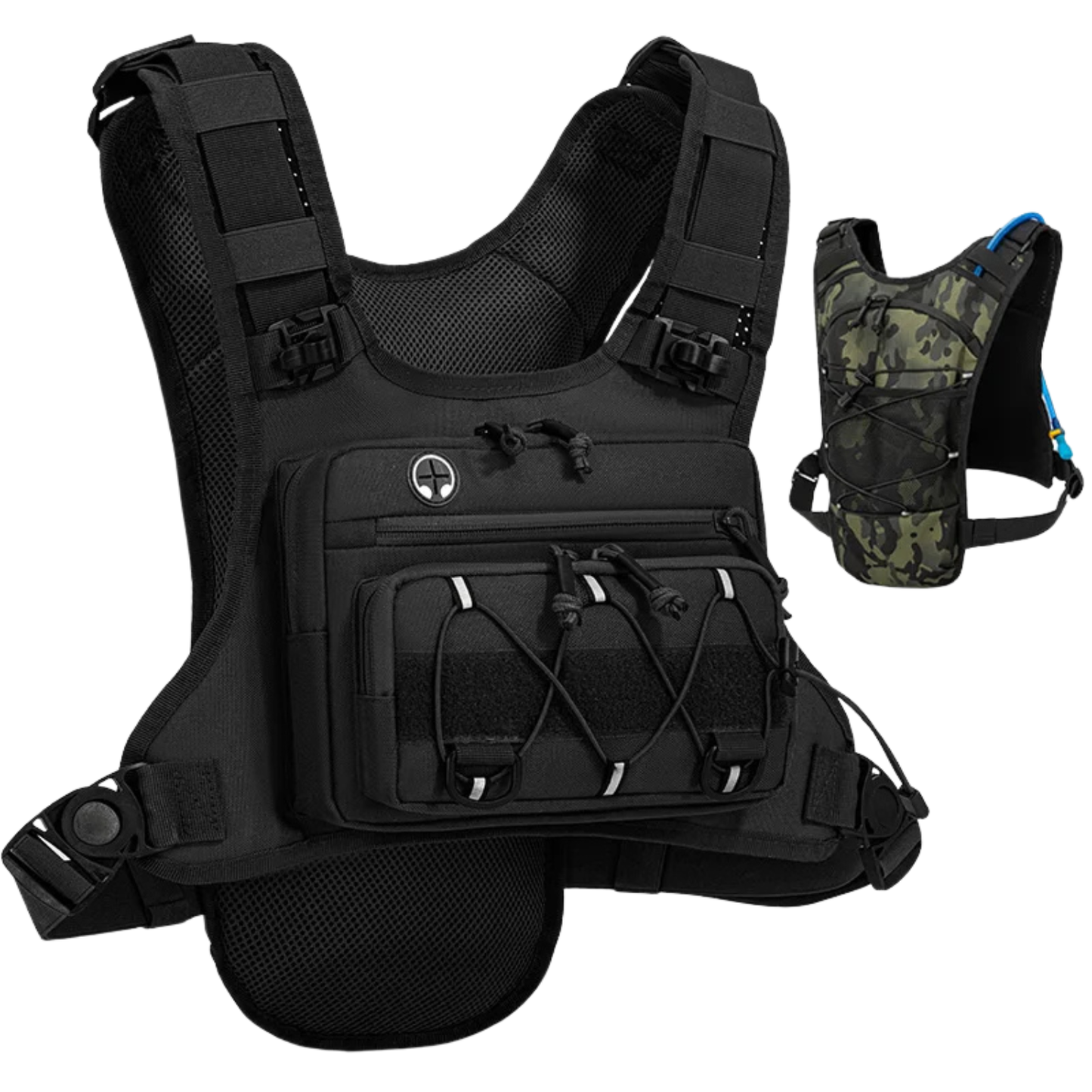 Hydration backpack vest for running