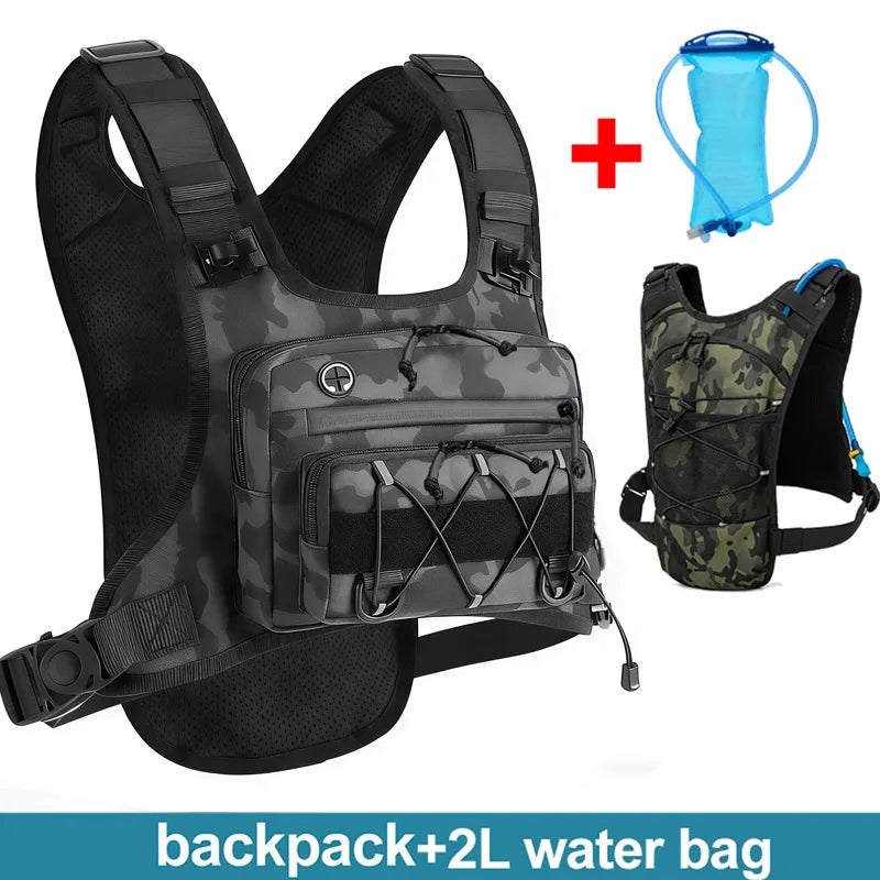 Hydration vest for camping and adventure