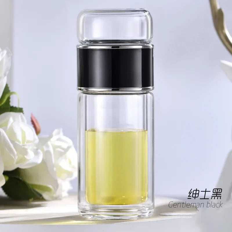 Leak-proof tea infuser tumbler