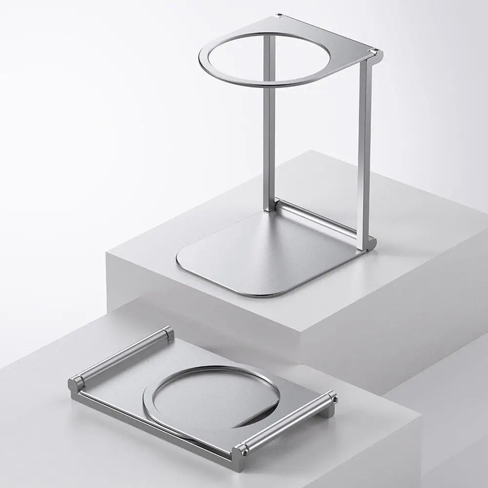 Lightweight aluminium coffee brewing stand