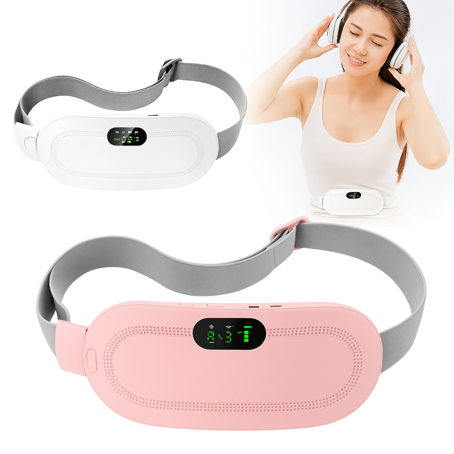 Menstrual relief heating belt for period cramps
