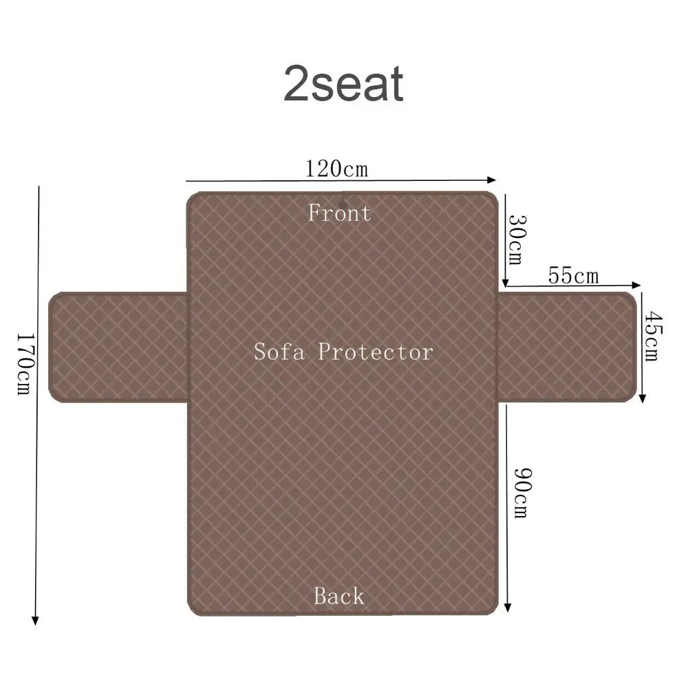 Microfiber pet sofa cover