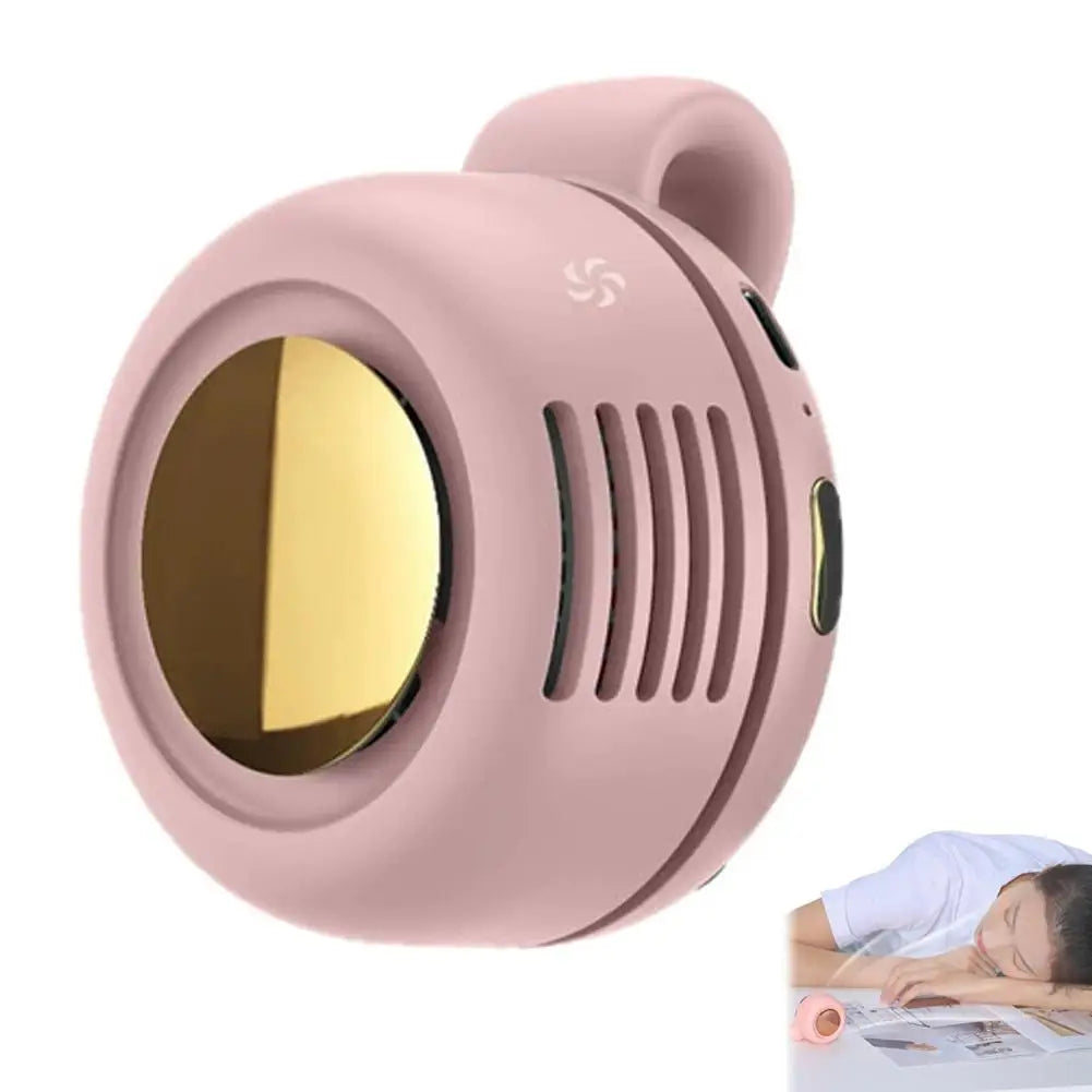 Mini bladeless fan with 5-hour battery
