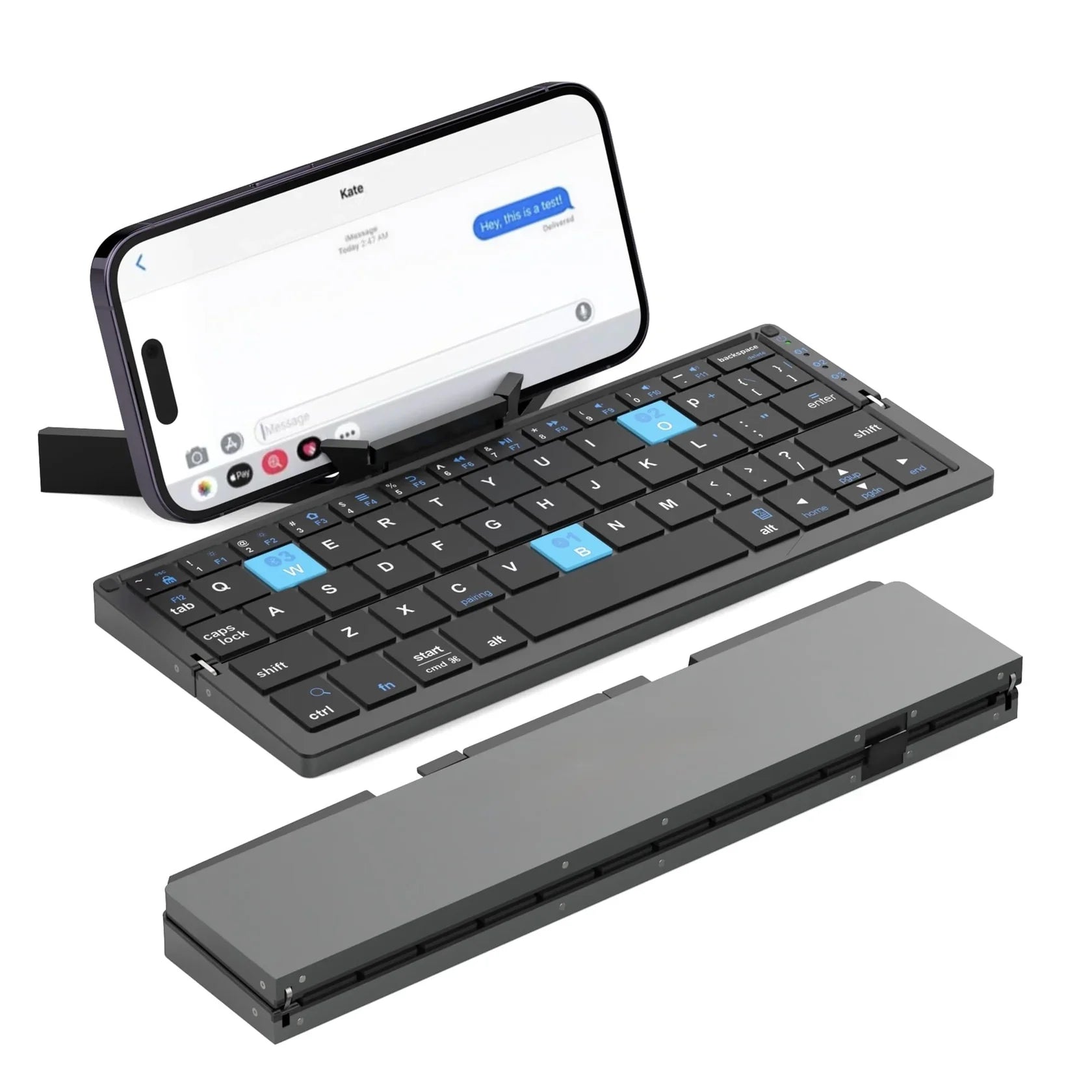 Mini foldable Bluetooth keyboard