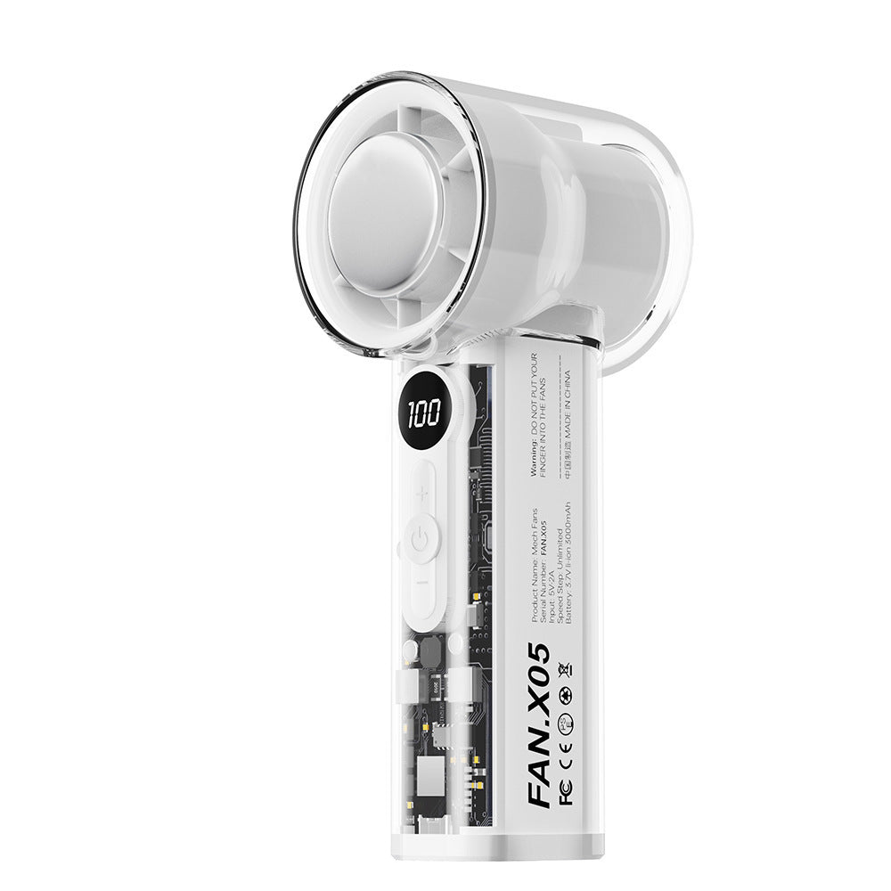 Mini handheld fan for workouts and hot days