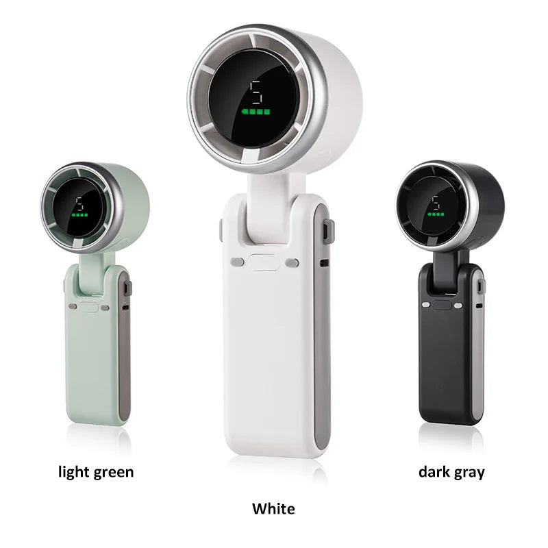 Mini turbo fan with 12-hour battery grandline retail