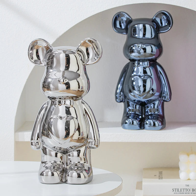 Modern minimalist ceramic figurine