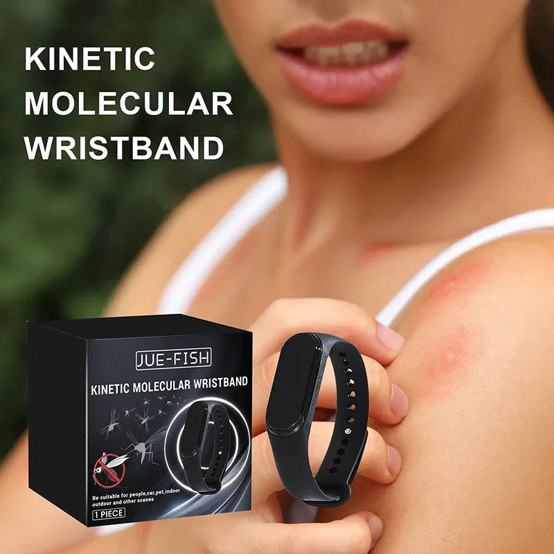 Mosquito wristband for camping and travel