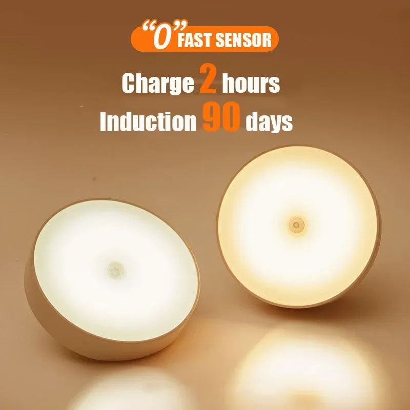 Motion-activated portable night light