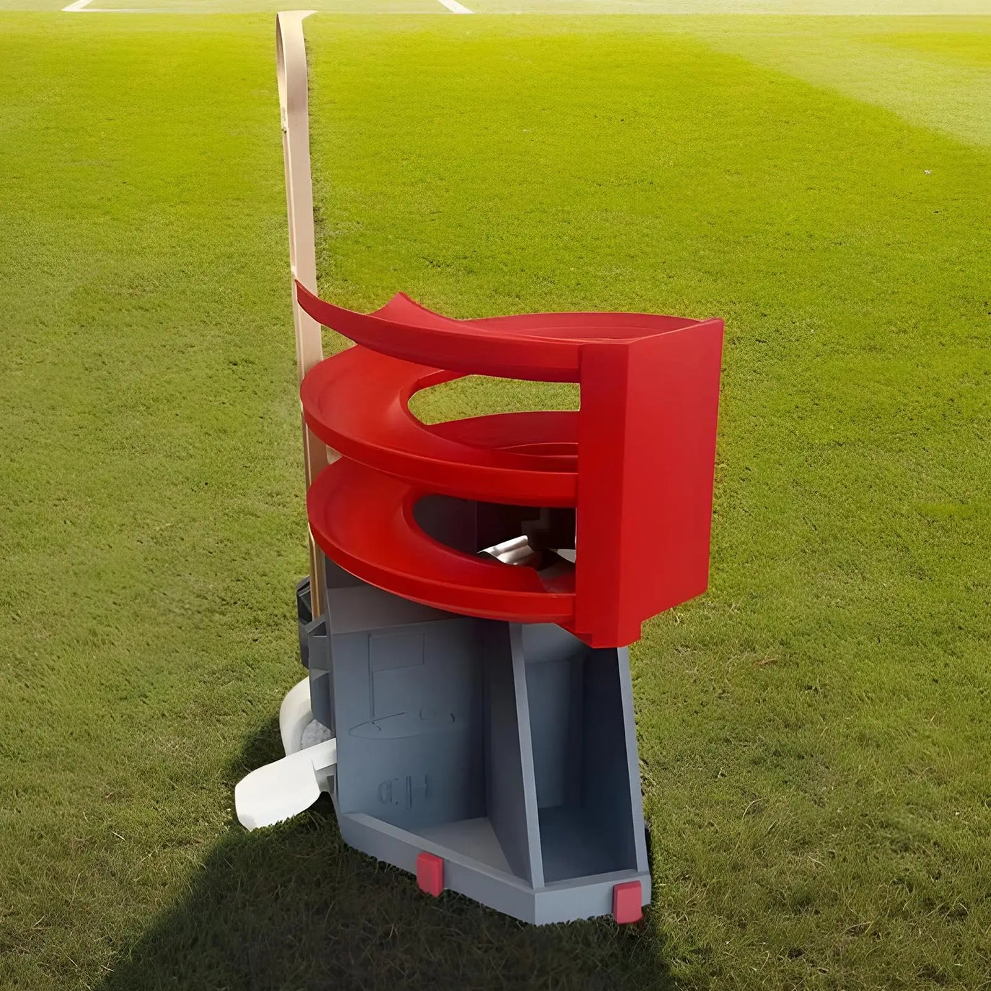 Non-powered golf tee-up machine
