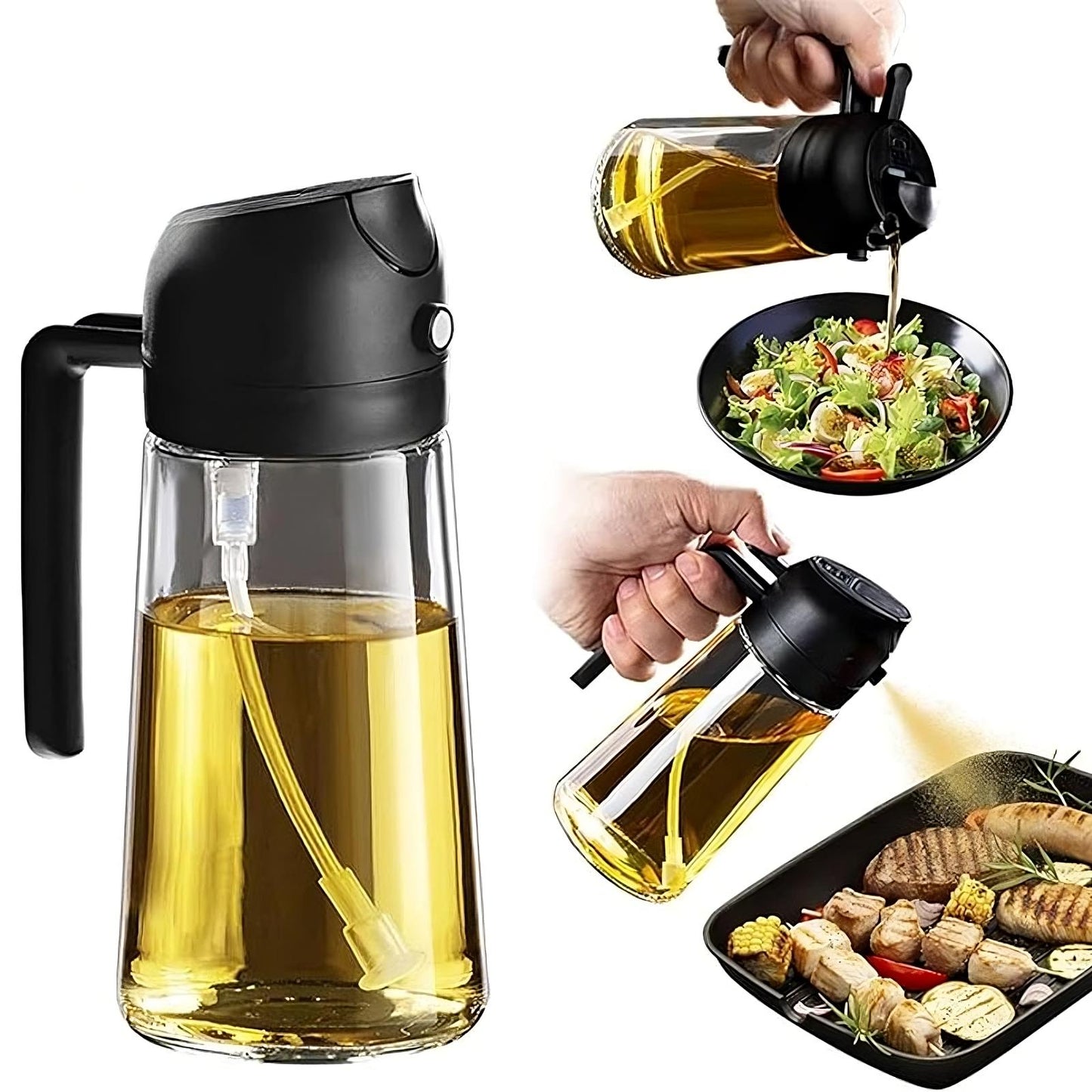 Oil mister for healthy cooking