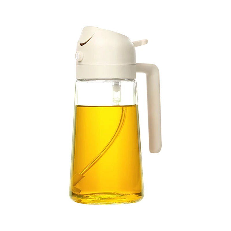 Oil mister with pour function