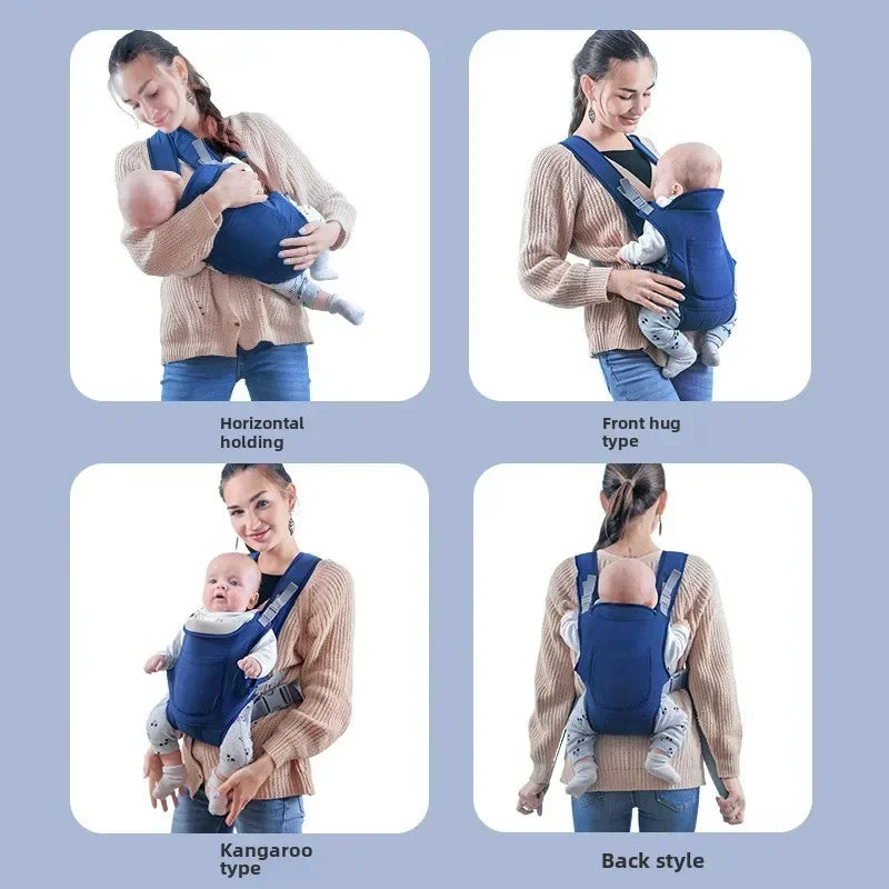 Padded baby carrier for comfort