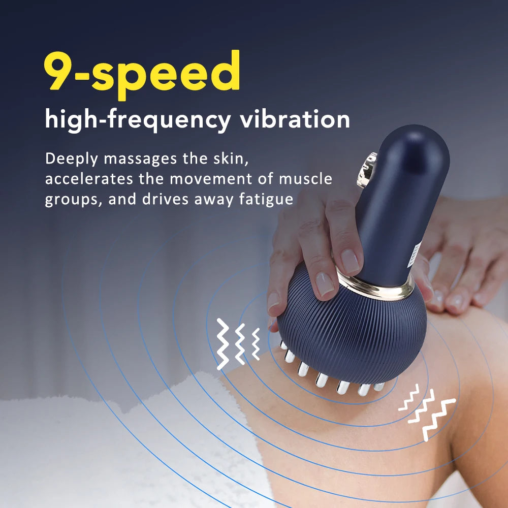 Portable cupping and gua sha device