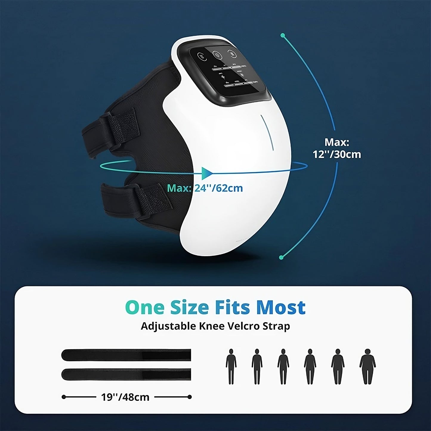 Portable knee therapy device for athletes