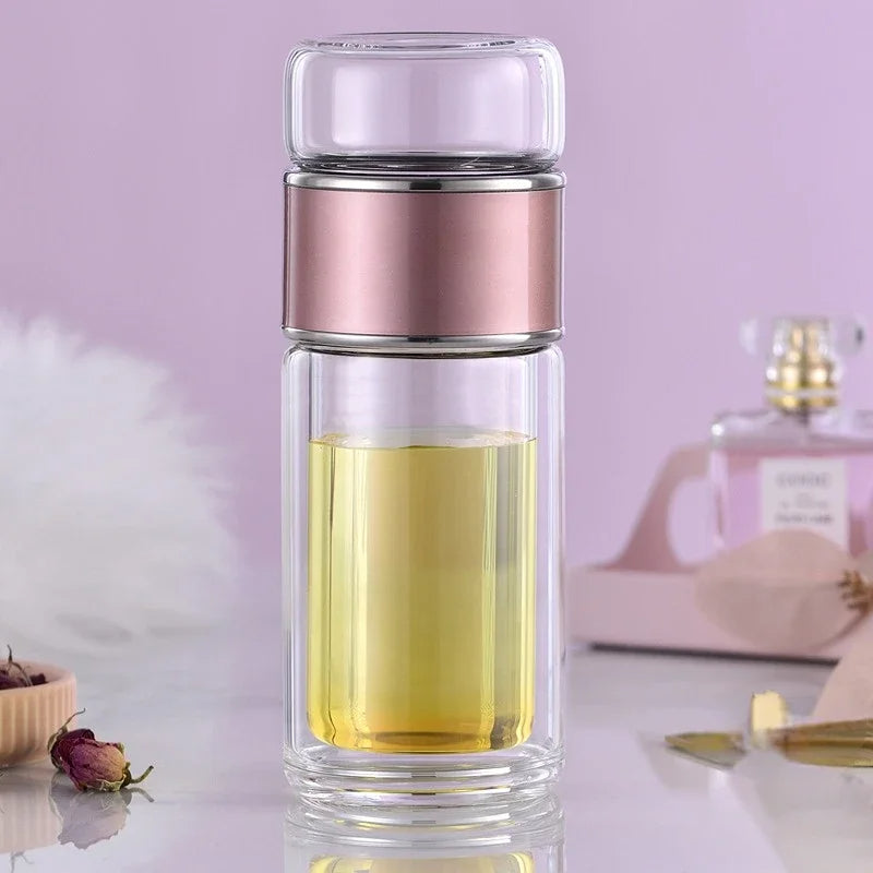 Portable tea bottle for travel