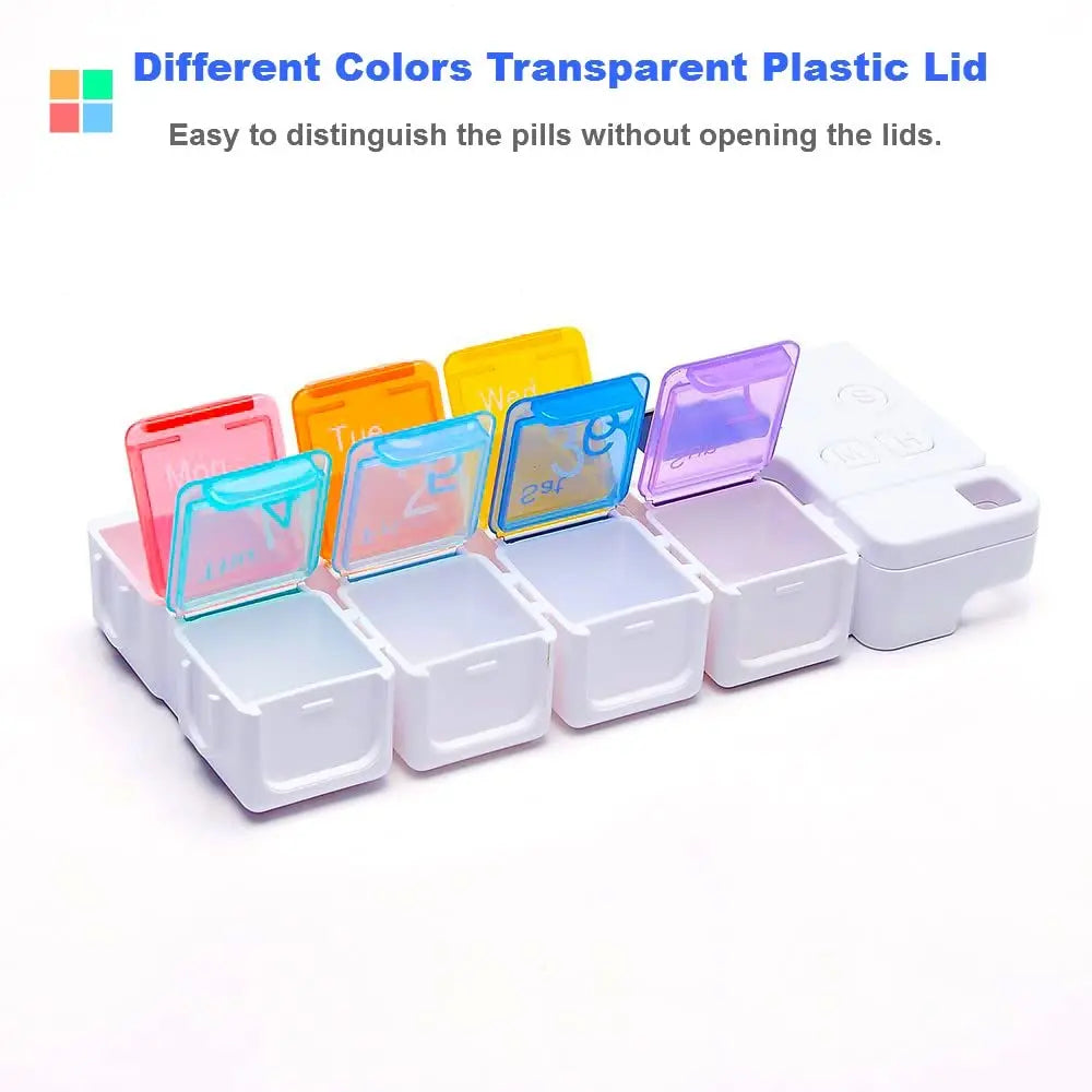 Programmable alarm pill box