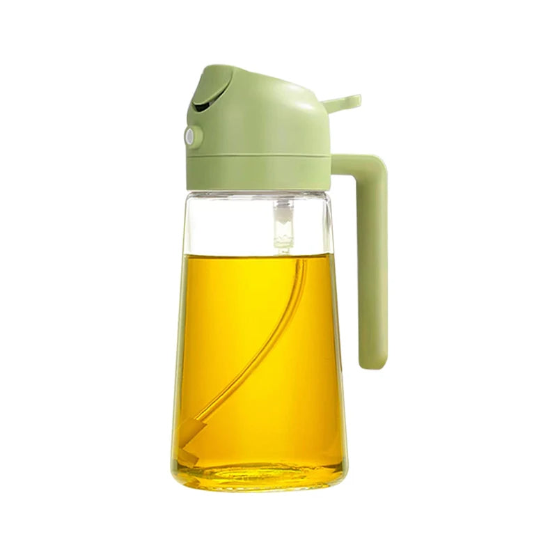 Refillable oil spray bottle